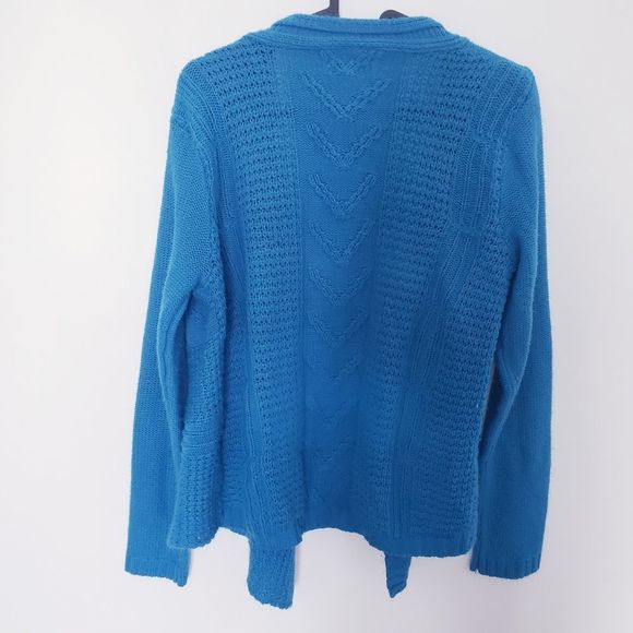 Kim Rogers Light Blue Knit Cardigan - Picture 9 of 13